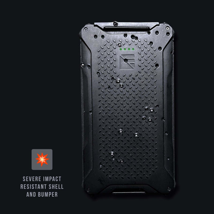 batterie externe portable poséidon pro 10 200 mah camo impact balles