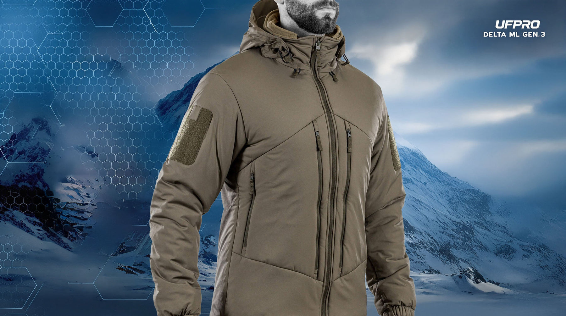 Veste tactique d'hiver Delta ML Gen.3 UFPRO