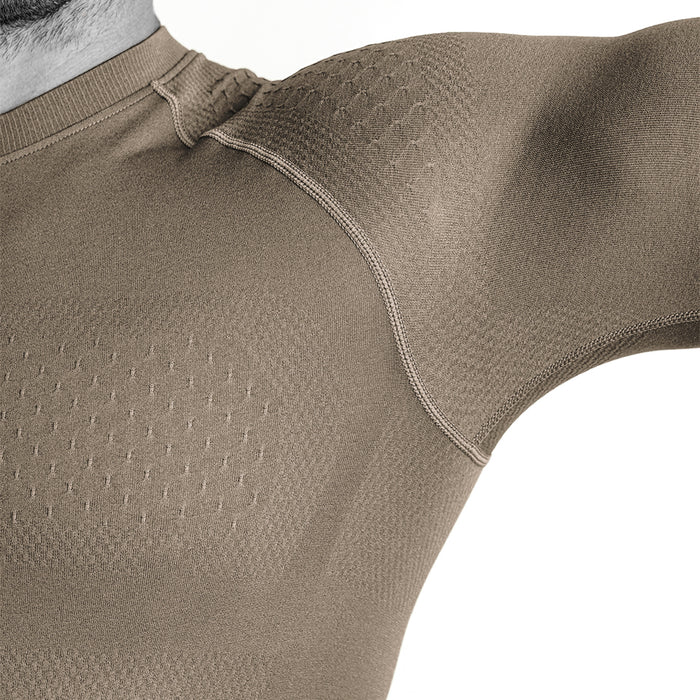 Haut de compression 240 g/m² THERMO PERFORMER GEN 2 - Tan