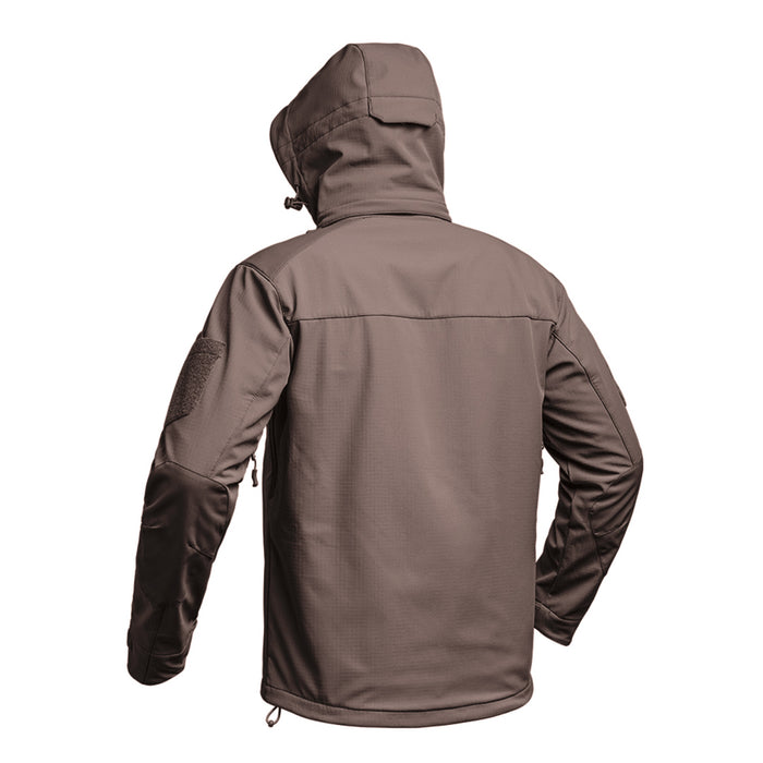 Veste softshell V2 FIGHTER GEN 1 - Brun Terre de France