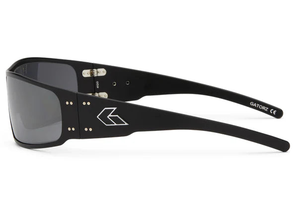 Lunettes de soleil Magnum OPz (polarisée optimisé) - Cerakote noir avec logo argenté / Miroir argenté Opz