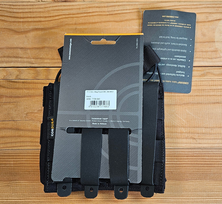 Porte Chargeur M4 MkII Double Noir Tasmanian Tiger - OCCASION