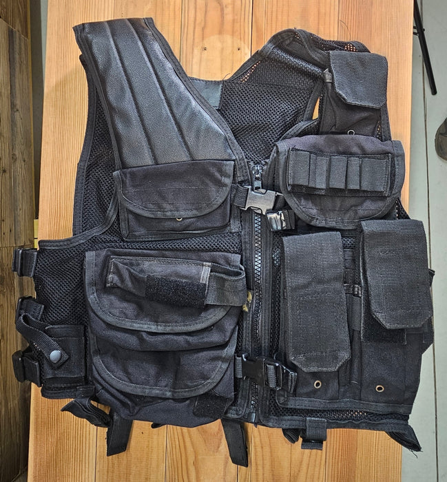 Gilet tactique Noir - OCCASION