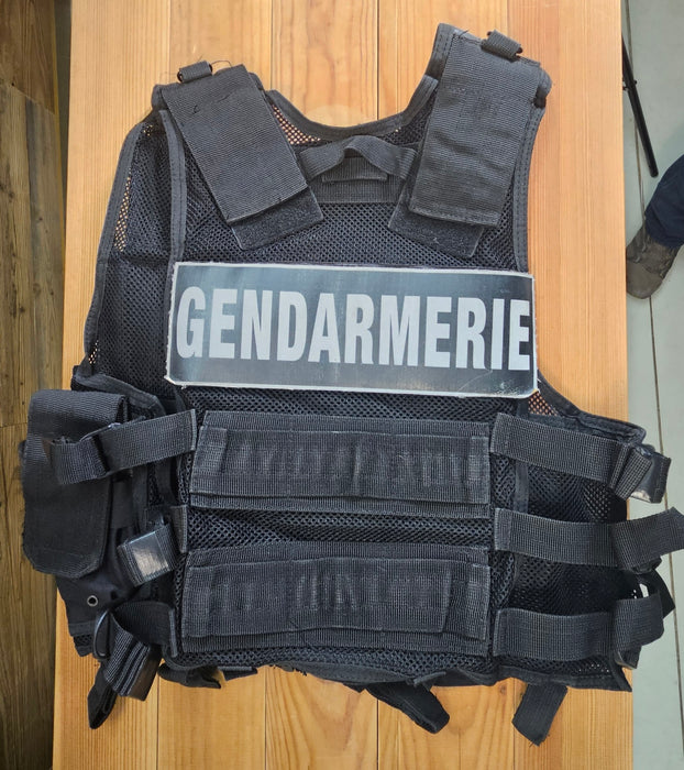 Gilet tactique Noir - OCCASION