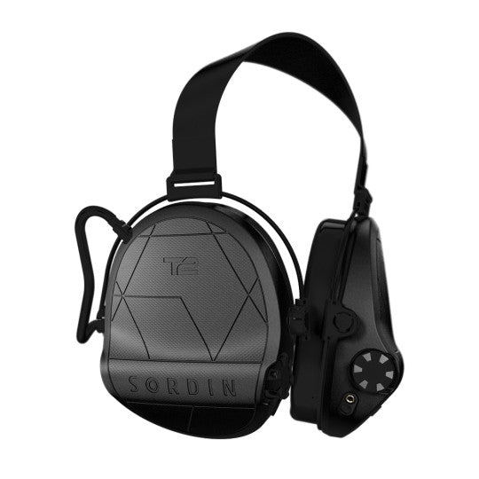 Casque anti-bruit Suprême T2 serre-nuque tissu noir - Noir