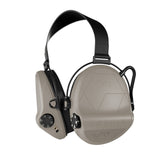 Casque anti-bruit Suprême T2 serre-nuque tissu noir - Tan