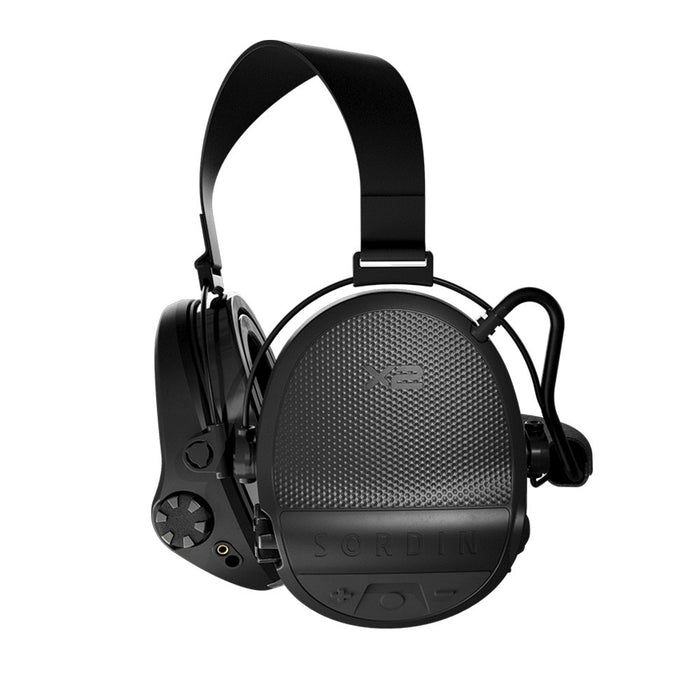 Casque anti-bruit Suprême X2 BT serre-nuque tissu noir - Noir