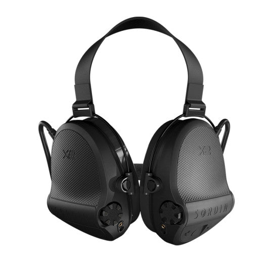 Casque anti-bruit Suprême X2 BT serre-nuque tissu noir - Noir