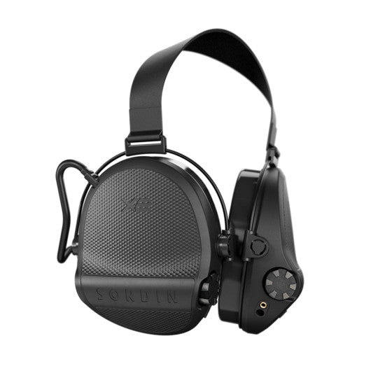 Casque anti-bruit Suprême X2 BT serre-nuque tissu noir - Noir