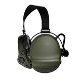 Casque anti-bruit Suprême X2 BT serre-nuque tissu noir - Vert Olive