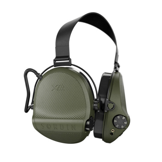 Casque anti-bruit Suprême X2 BT serre-nuque tissu noir - Vert Olive