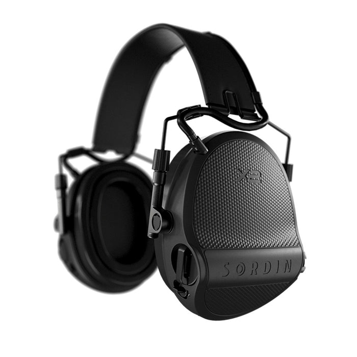 Casque anti-bruit Suprême X2 BT serre-tête cuir noir - Noir