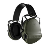 Casque anti-bruit Suprême X2 BT serre-tête cuir noir - Vert Olive