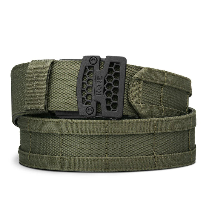 Ceinturon de combat micro réglable B1 + Sous-ceinturon rembourré - Ranger Green