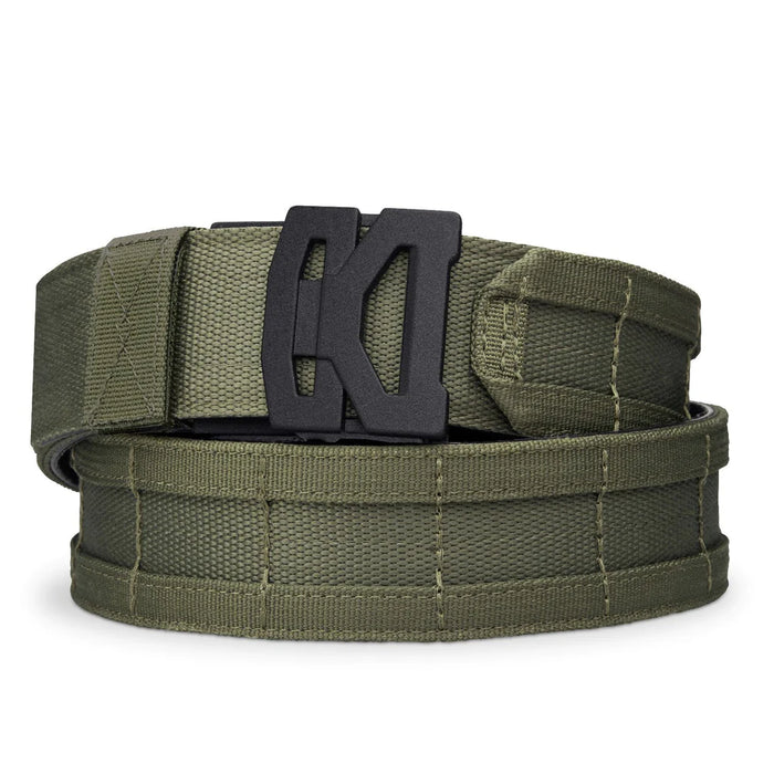 Ceinture de combat micro réglable B2 + Sous-ceinturon rembourrée - Ranger Green