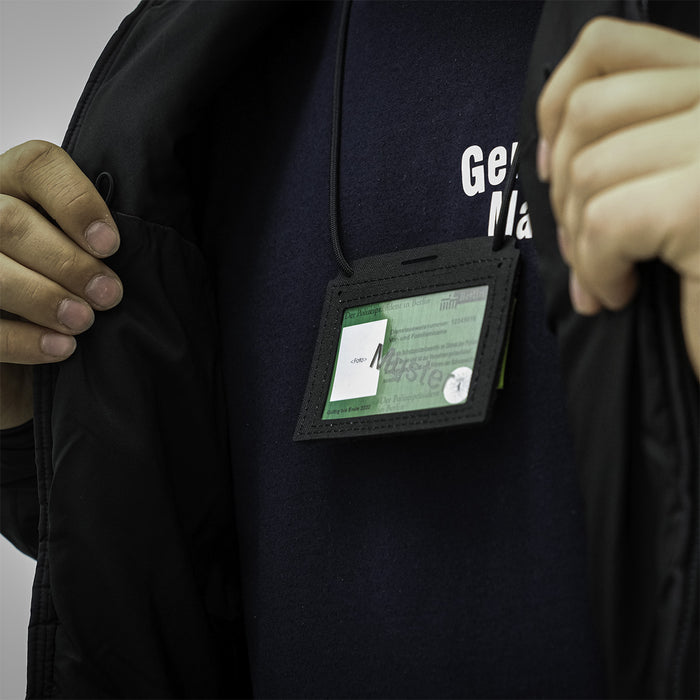 Porte Badge horizontal - Olive