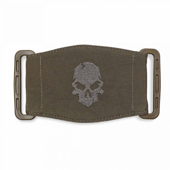 Skull Waist/Flex Boucle de Ceinture - Brown Grey