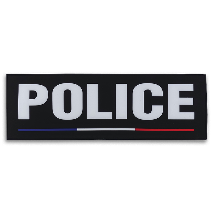 Bandeau d'identification souple - Dos 30X10 - Police