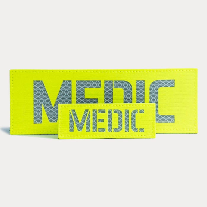 Bandeau Medic Réfléchissant - Poitrine - Jaune Fluo