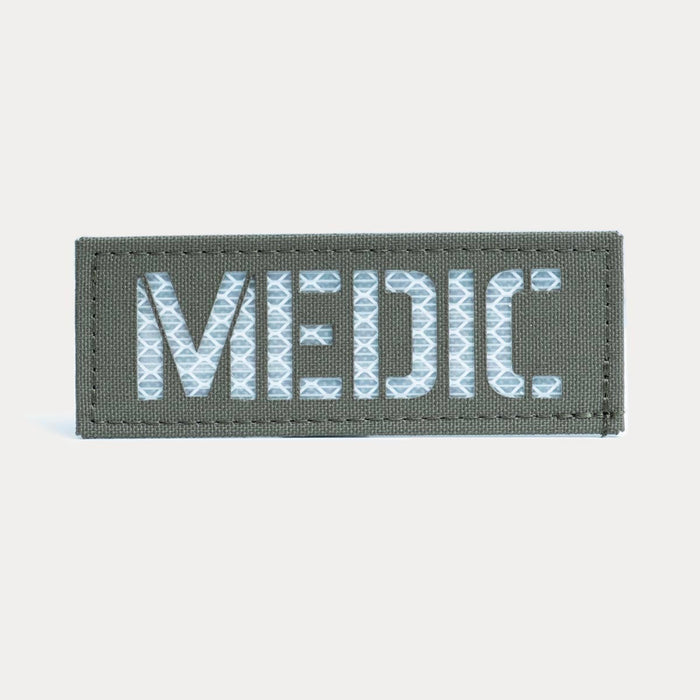 Bandeau Medic Réfléchissant - Dos - Olive
