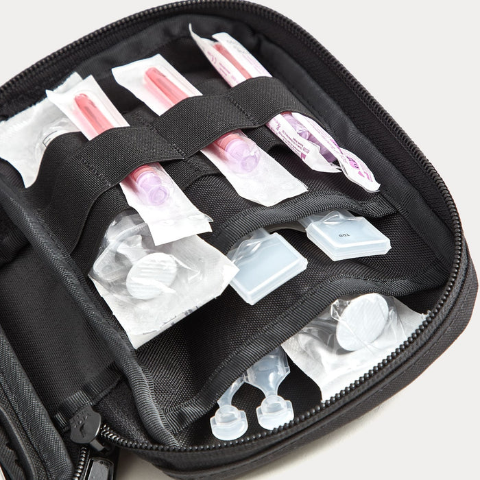 Poche pour fioles médicales - Noir