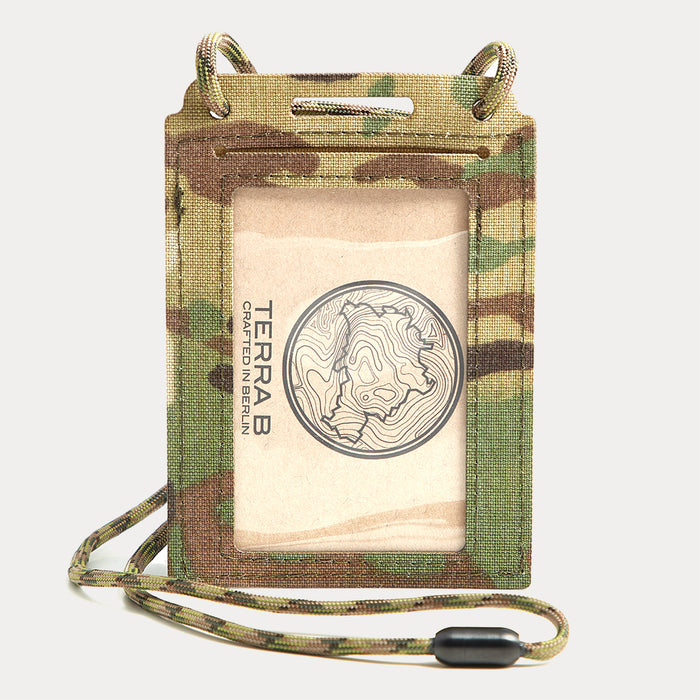Porte Badge vertical - Multicam