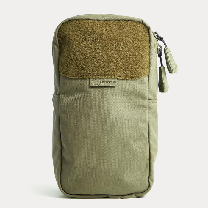 Poche UTILITY verticale Large - Olive