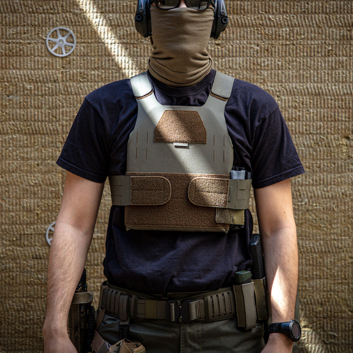 Portes Plaques discret - Olive