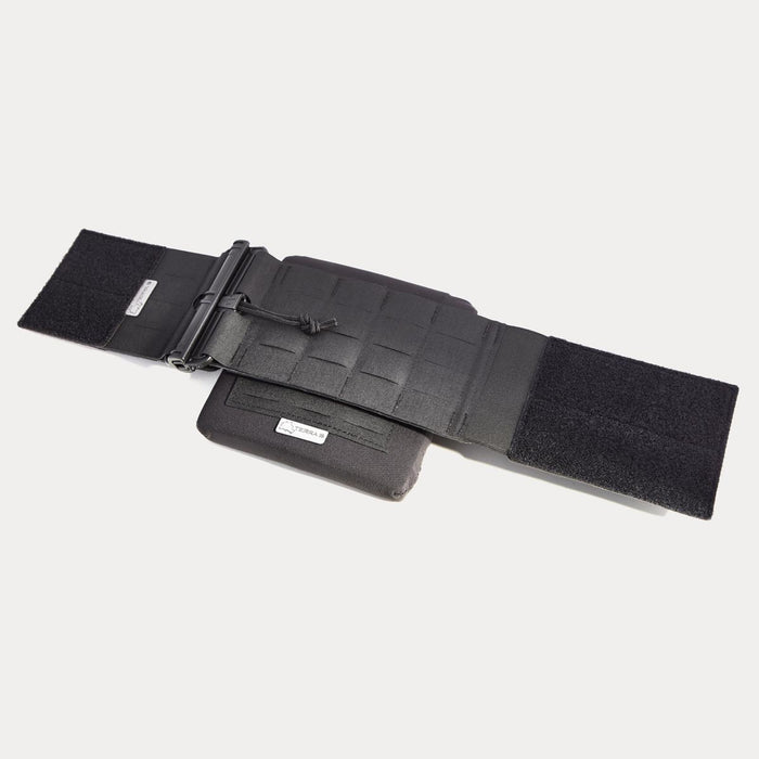 Poche pour plaque latérale - Paire - Olive