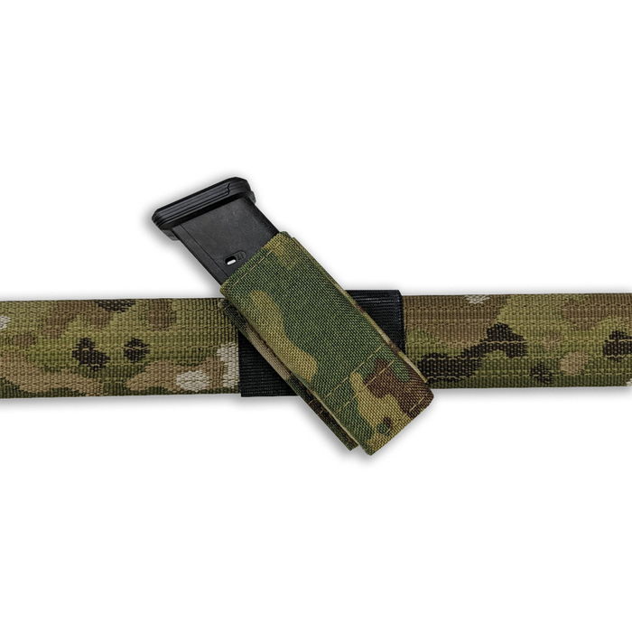 Porte Chargeur Incliné 40° Simple Gaucher KYWI - Version Glock - Multicam