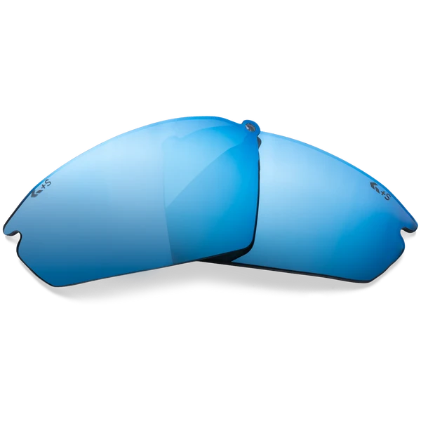 Lentilles ballistiques OPZ  de remplacement Tactis - Smoke Blue Mirror antibuée
