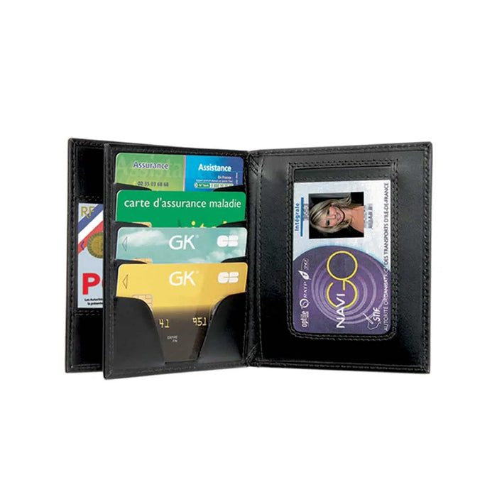 Porte-carte horizontal 3 volets