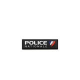 Bandeau Gomme “POLICE NATIONALE” Velcro 11×3 cm