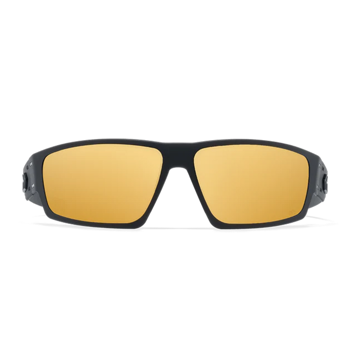 Lunettes de soleil Warhawk Opz (polarisé optimisé) - Cerakote Noir / Miroir Gold optimisés Polarisé