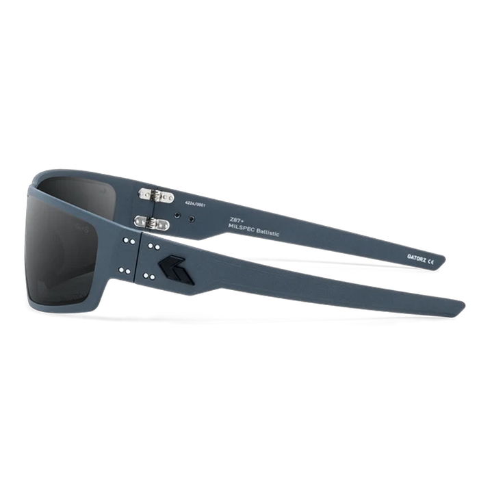 Lunettes Ballistic Warhawk MILSPEC - Bleu Noir / Fumé avec antibuée