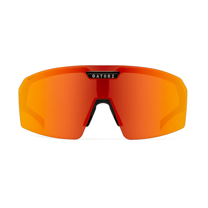 Lunettes de soleil Havok ANSI Z87 + Miroir Sunburst - Cerakote noir avec logo gravé / Fumé