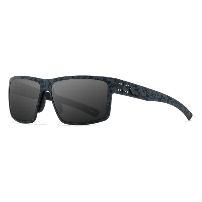 Lunettes de soleil Rig Opz (polarisé optimisé) - Cerakote Graffiti avec logo noir - digital opitmisé