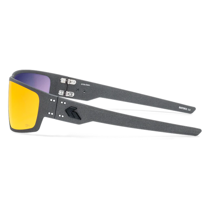 Lunettes de soleil Warhawk Opz (polarisé optimisé) - Cerakote Graphite / Miroir Sunburst optimisés Polarisés