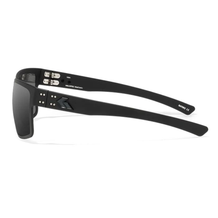 Lunettes de soleil Rig Opz (polarisé optimisé) - Cerakote noir avec logo noir - digital opitmisé