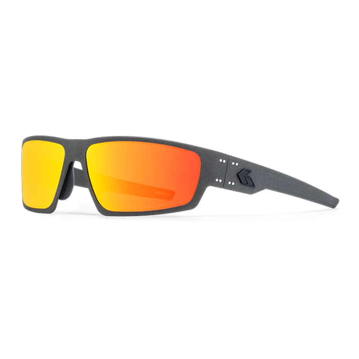 Lunettes de soleil Warhawk Opz (polarisé optimisé) - Cerakote Graphite / Miroir Sunburst optimisés Polarisés