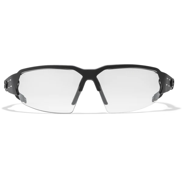 Lunettes balistiques Tactis - Noir avec logo noir - Verres Inferno Photochromic avec antibuée