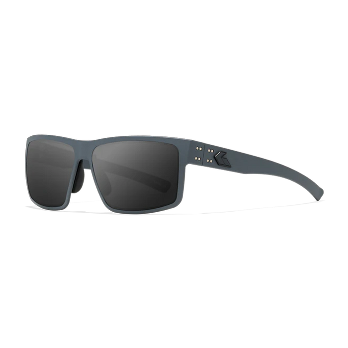 Lunettes de soleil Rig - Cerakote Gris avec logo noir / Fumée