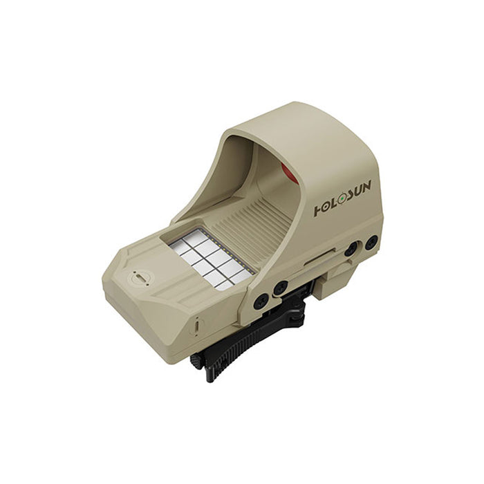 Viseur Reflex 510C - FDE - Réticule : Vert - Bouton +/- et Panneau solaire - Montage QD