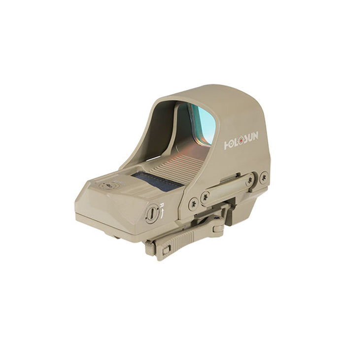 Viseur Reflex 510C FDE - Réticule : Rouge - Bouton +/- et Panneau solaire - Montage QD