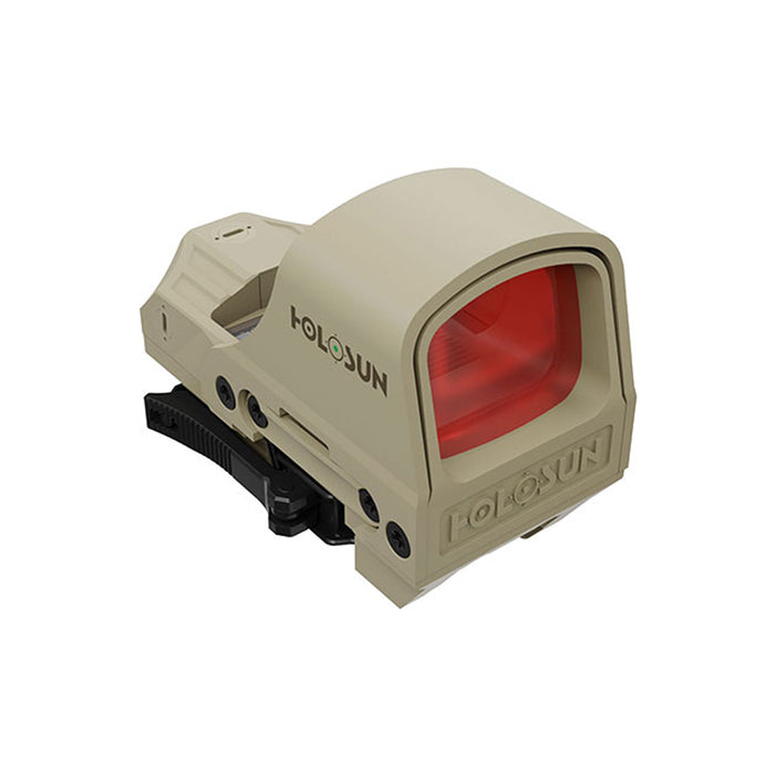 Viseur Reflex 510C - FDE - Réticule : Vert - Bouton +/- et Panneau solaire - Montage QD