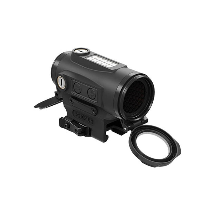 Viseur Reflex sight Elite 530C - Réticule : Vert - Titane et panneau solaire - Montage QD