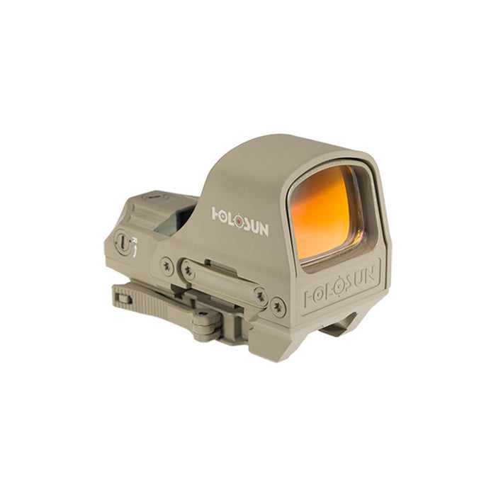 Viseur Reflex 510C FDE - Réticule : Rouge - Bouton +/- et Panneau solaire - Montage QD