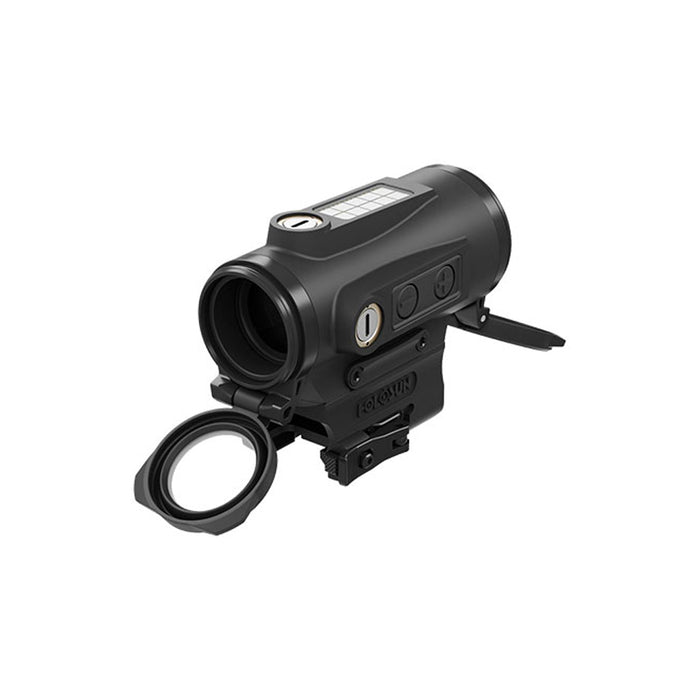 Viseur Reflex sight Elite 530C - Réticule rouge - Titane et panneau solaire - Montage QD