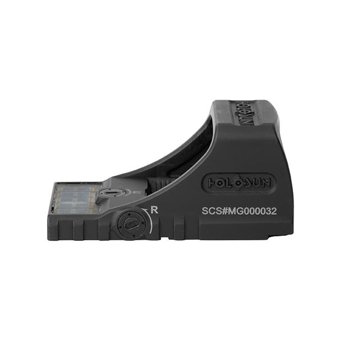 Viseur SCS-MOS - Réticule : Vert - Bouton +/- et Panneau solaire - Pour pistolets Glock MOS