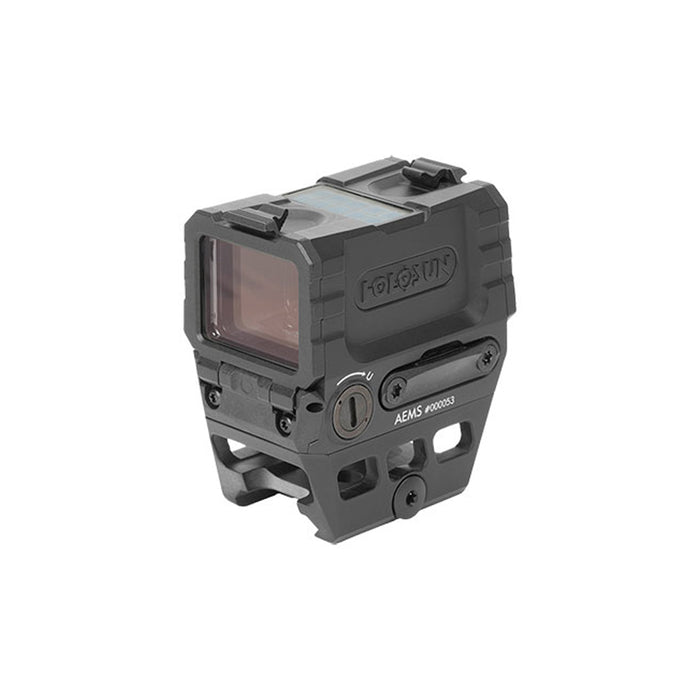 Viseur AEMS - Circle Dot : Rouge - Bouton +/- et panneau solaire